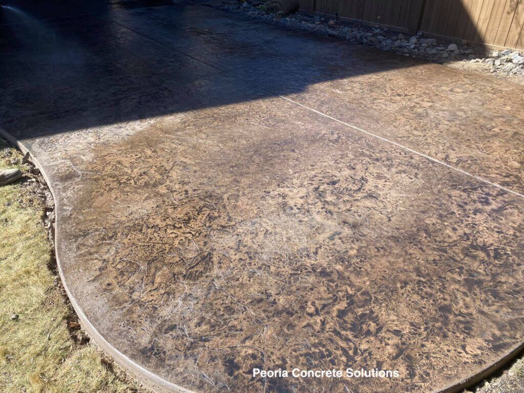 residential stamped concrete